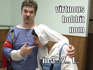 virtuous hobbit nom in 3...2...1...